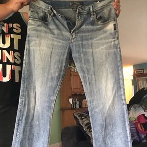 Men’s Silver Jeans